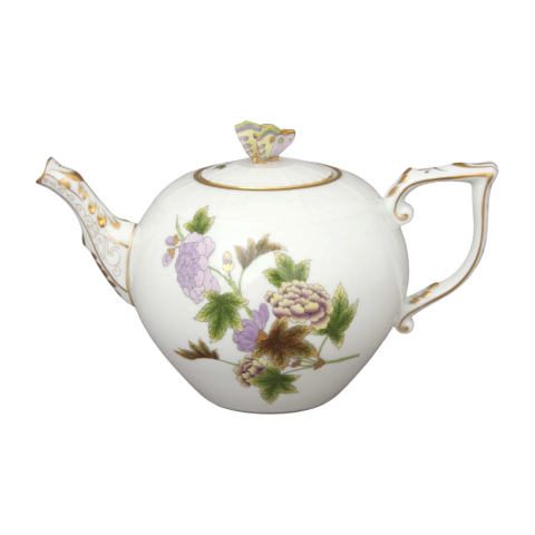 Teapot, butterfly knob