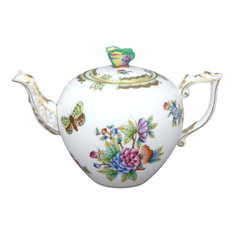 Teapot, butterfly knob