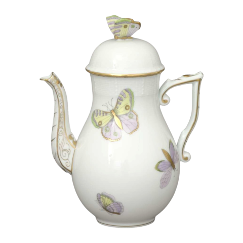 Coffeepot, butterfly knob