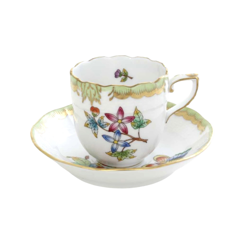 Moccacup with saucer