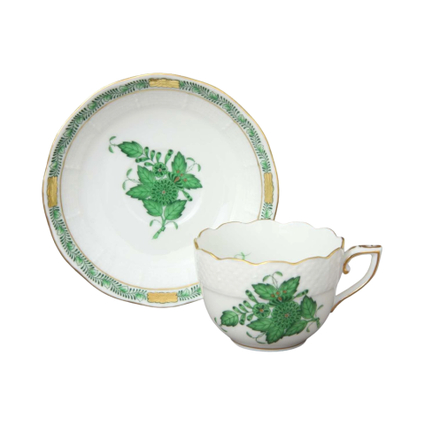 Moccacup with saucer