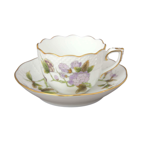 Moccacup with saucer
