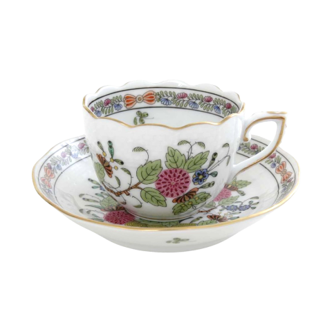 Moccacup with saucer