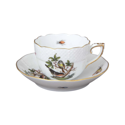 Moccacup with saucer