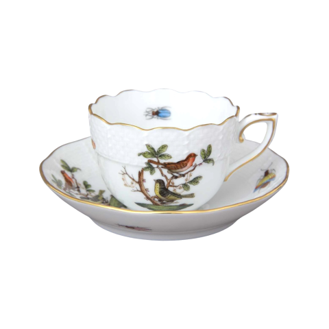 Moccacup with saucer