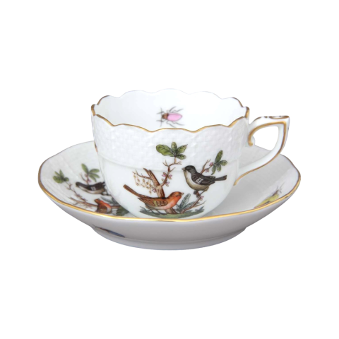 Moccacup with saucer