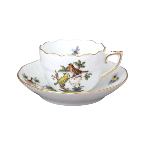 Moccacup with saucer