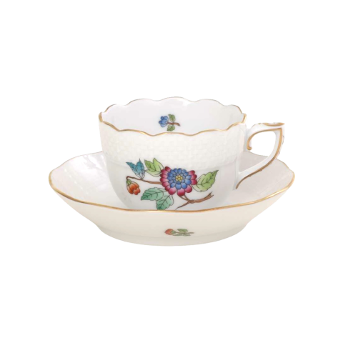 Moccacup with saucer