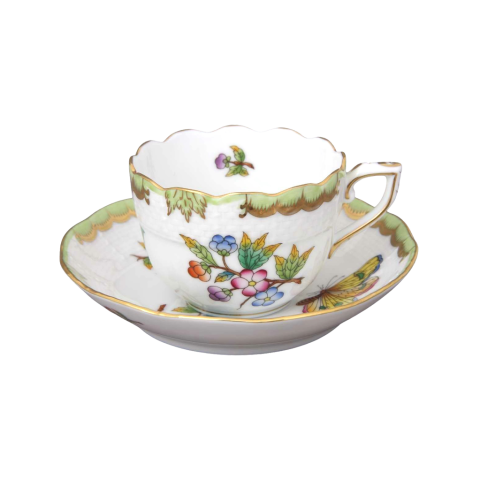 Moccacup with saucer