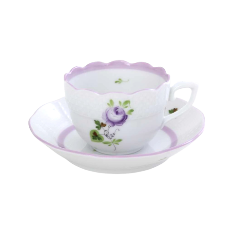 Moccacup with saucer