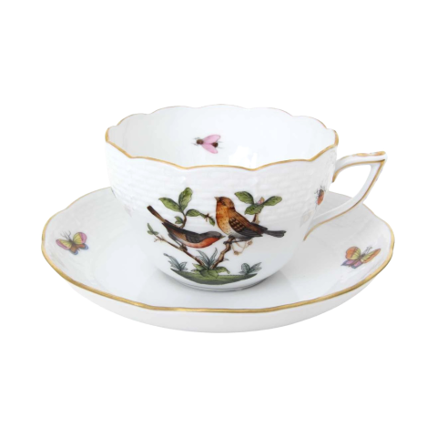 Teacup with saucer
