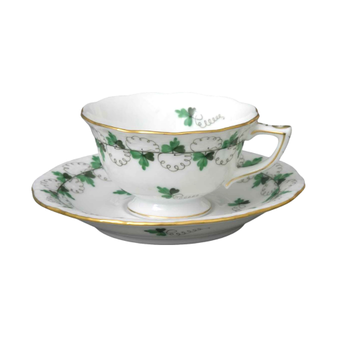 Moccacup with saucer