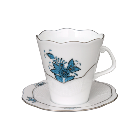 Cup with saucer