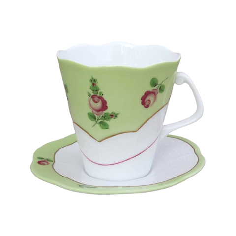 Cup with saucer