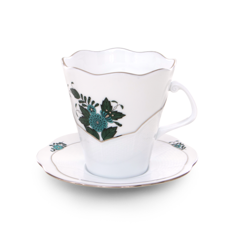 Cup with saucer