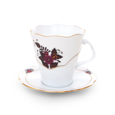 Cup with saucer