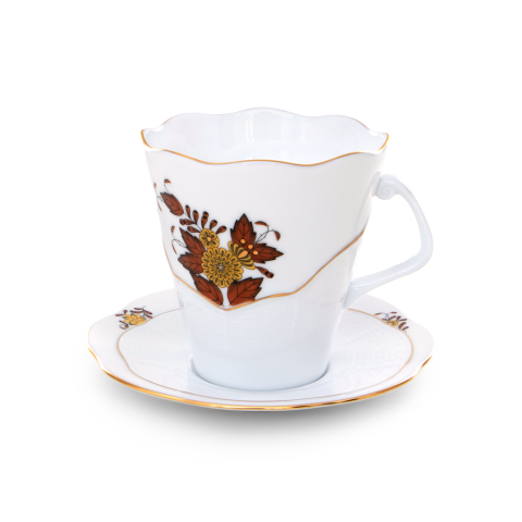 Cup with saucer
