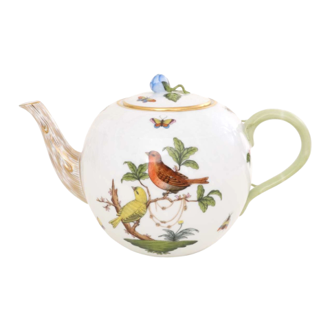 Teapot, bud knob