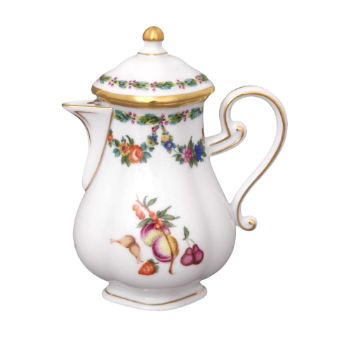 Coffeepot, button knob