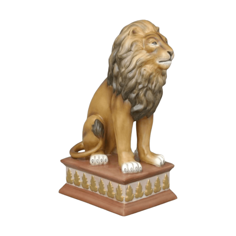 Lion on Pedestal