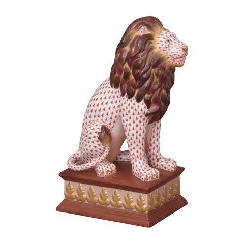Lion on Pedestal