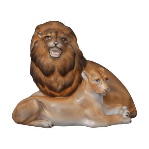 Pair of lions