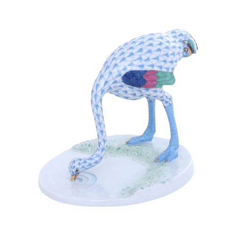Ostrich on base