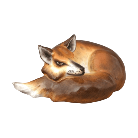 Fox, lying