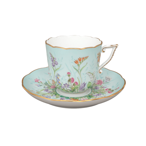 Coffeecup with saucer