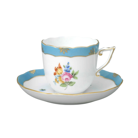 Coffeecup with saucer