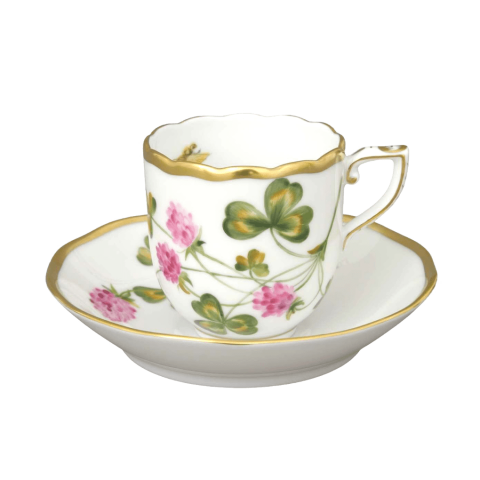 Moccacup with saucer