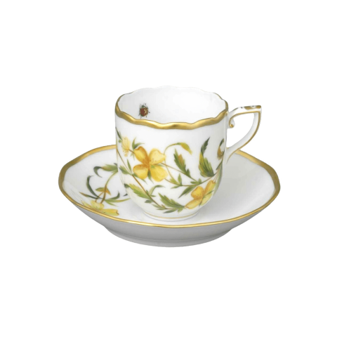 Moccacup with saucer