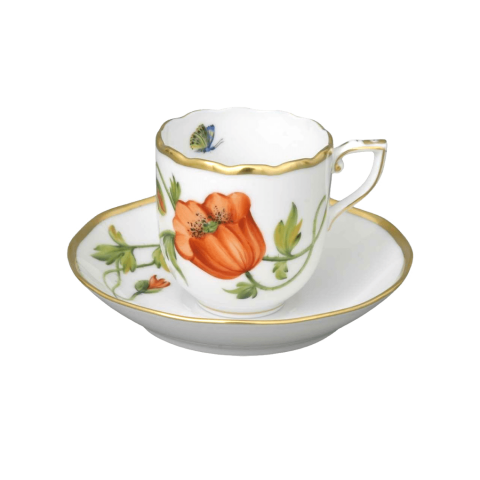 Moccacup with saucer