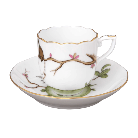 Moccacup with saucer