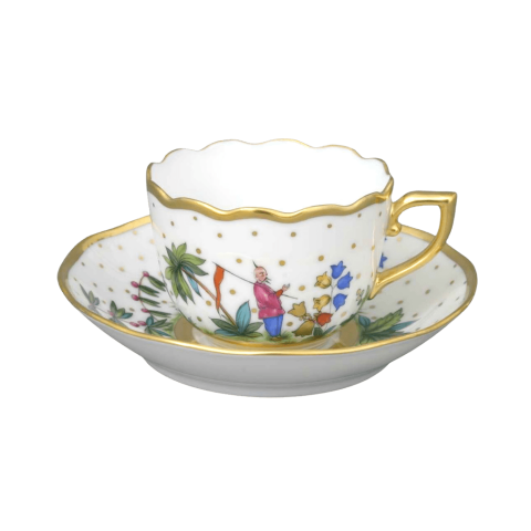 Moccacup with saucer