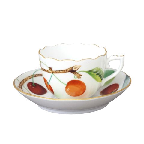Moccacup with saucer