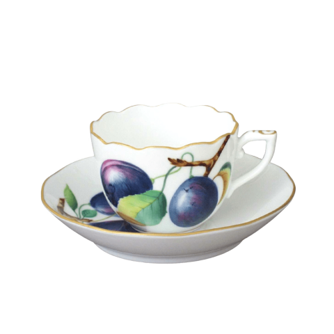 Moccacup with saucer