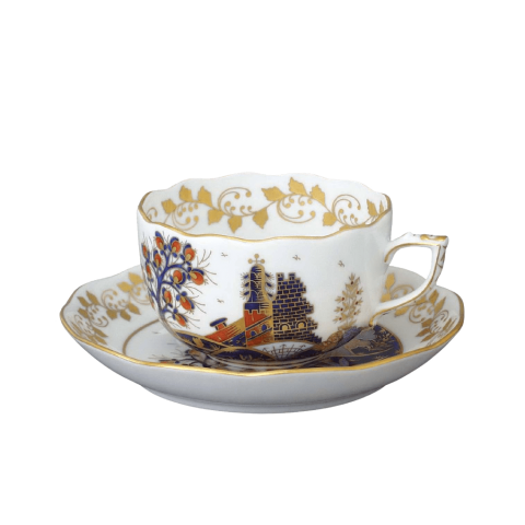 Teacup with saucer