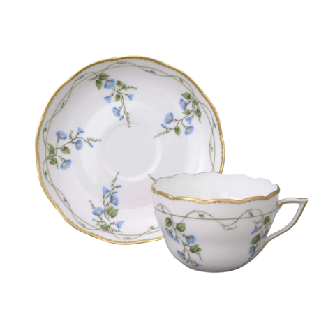 Teacup with saucer
