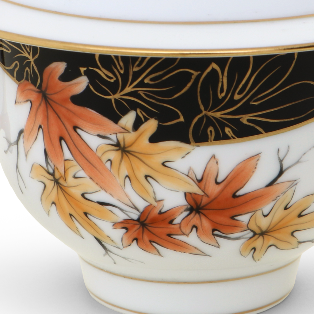 Sugar basin, mandarin knob